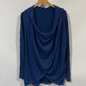 Athleta Athletic Cowl Neck Yoga Top Size L